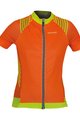 BIEMME Kurzarm Fahrradtrikot - SHARP LADY - Gelb/Orange