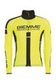Langarm Fahrradtrikot für den Winter - JAMPA™ 2.0 WINTER - Schwarz/Gelb