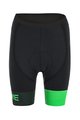 Fahrradshorts ohne Träger - LEGEND 19 LADY - Grün/Schwarz