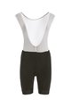 Kurze Fahrradhose mit Trägern - FLEX LADY - Weiß/Schwarz
