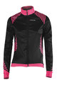 BIEMME Langarm Fahrradtrikot für den Winter - SHARP LADY WINTER - Schwarz/Rosa