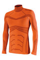 BIOTEX Langarm Fahrrad-Shirt - POWERFLEX WARM - Orange