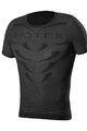 BIOTEX Kurzarm Fahrrad-Shirt - BIOFLEX WARM - Schwarz