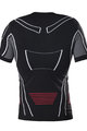 BIOTEX Kurzarm Fahrrad-Shirt - HIGHTECH WARM - Schwarz