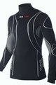 BIOTEX Langarm Fahrrad-Shirt - TURTLENECK - Schwarz