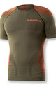 BIOTEX Kurzarm Fahrrad-Shirt - BIOFLEX RAGLAN - Grün