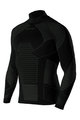 BIOTEX Langarm Fahrrad-Shirt - ICEBREAK - Schwarz/Grau