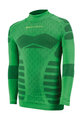 BIOTEX Langarm Fahrrad-Shirt - WARM EFFECT JUNIIOR - Grün