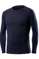 BIOTEX Langarm Fahrrad-Shirt - CALORE MERINO - Blau