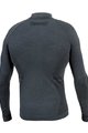 BIOTEX Langarm Fahrrad-Shirt - MERINO - Grau