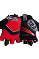 BIOTEX Fingerlose Fahrradhandschuhe - SUMMER - Rot/Schwarz