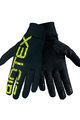 BIOTEX Langfinger-Fahrradhandschuhe - THERMAL TOUCH GEL - Gelb/Schwarz