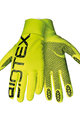 BIOTEX Langfinger-Fahrradhandschuhe - THERMAL TOUCH GEL - Gelb/Schwarz