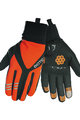 BIOTEX Langfinger-Fahrradhandschuhe - ARTIC GEL - Orange/Schwarz