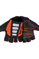 BIOTEX Fingerlose Fahrradhandschuhe - MESH RACE  - Schwarz/Orange