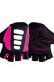 BIOTEX Fingerlose Fahrradhandschuhe - MESH RACE  - Schwarz/Rosa