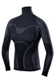 BIOTEX Langarm Fahrrad-Shirt - POWERFLEX LADY WARM - Schwarz