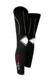 BIOTEX Ganzbein Fahrradwärmer - SEAMLESS - Weiß/Schwarz