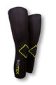 BIOTEX Fahrrad-Beinwärmer - SEAMLESS - Gelb/Schwarz