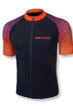 BIOTEX Kurzarm Fahrradtrikot - SMART - Orange/Schwarz