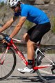 BIOTEX Fingerlose Fahrradhandschuhe - MESH RACE  - Schwarz/Blau