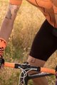 BIOTEX Fingerlose Fahrradhandschuhe - MESH RACE  - Schwarz/Orange