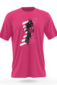 NU. BY HOLOKOLO Kurzarm Fahrrad-Shirt - GIRO II - Rosa