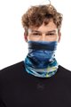 BUFF Fahrrad-Nackenwärmer - COOLNET UV® NAT.GEO. - Hellblau/Blau