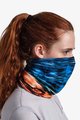 BUFF Fahrrad-Nackenwärmer - COOLNET UV® EDUR - Orange/Blau