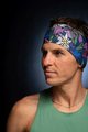 BUFF Fahrradstirnband - COOLNET UV FLOWERS - Lila/Blau/Rosa