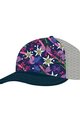 BUFF Fahrradmütze - TRUCKER FLOWERS - Rosa/Blau/Lila