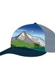 BUFF Fahrradmütze - TRUCKER KRIVÁŇ - Grau/Grün/Blau