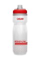 CAMELBAK Fahrrad-Wasserflasche - PODIUM® CHILL™ - Weiß/Rot
