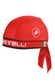 CASTELLI Fahrrad-Bandana - LIGHT HEAD - Rot