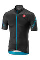 CASTELLI Kurzarm Fahrradtrikot - ENTRATA 3.0 - Grau/Hellblau