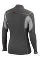 CASTELLI Langarm Fahrrad-Shirt - FLANDERS WARM - Grau