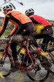 CASTELLI Fahrrad-Thermojacke - ALPHA ROS - Rot/Schwarz
