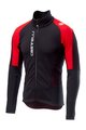 CASTELLI Fahrrad-Thermojacke - MORTIROLO V - Rot/Schwarz