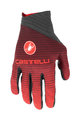CASTELLI Langfinger-Fahrradhandschuhe - CW 6.1 CROSS - Rot