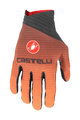 CASTELLI Langfinger-Fahrradhandschuhe - CW 6.1 CROSS - Orange
