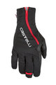 CASTELLI Langfinger-Fahrradhandschuhe - SPETTACOLO ROS - Schwarz