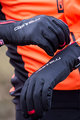 CASTELLI Langfinger-Fahrradhandschuhe - SPETTACOLO ROS - Schwarz