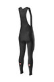 CASTELLI Lange Fahrradhose mit Trägern - ENTRATA WIND - Schwarz