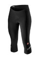 CASTELLI 3/4 lange Fahrradhose ohne Träger - VELOCISSIMA 2 LADY - Schwarz