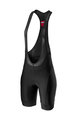 CASTELLI Kurze Fahrradhose mit Trägern - PRIMA LADY - Schwarz