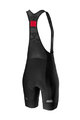 CASTELLI Kurze Fahrradhose mit Trägern - PRIMA LADY - Schwarz