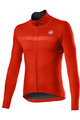 CASTELLI Winddichte Fahrradjacke - GOCCIA - Rot