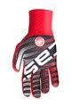 CASTELLI Langfinger-Fahrradhandschuhe - DILUVIO C - Rot