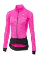 CASTELLI Langarm Fahrradtrikot für den Winter - SFIDA LADY WINTER - Rosa/Schwarz