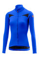 CASTELLI Langarm Fahrradtrikot für den Winter - SINERGIA LADY WINTER - Blau